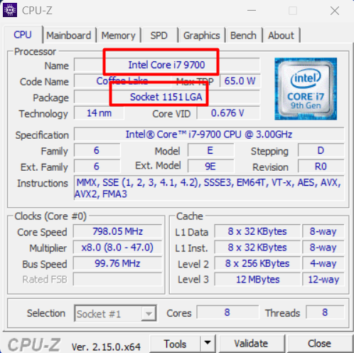 kiểm tra cấu hình máy tính, kiểm tra cpu