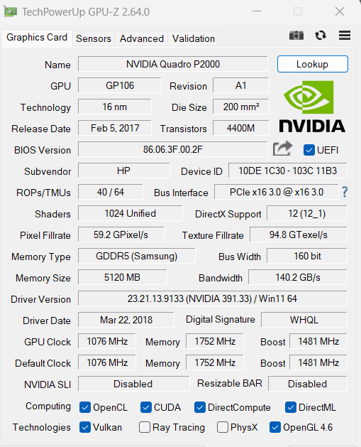 kiểm tra cấu hình máy tính - kiểm tra cấu hình gpu