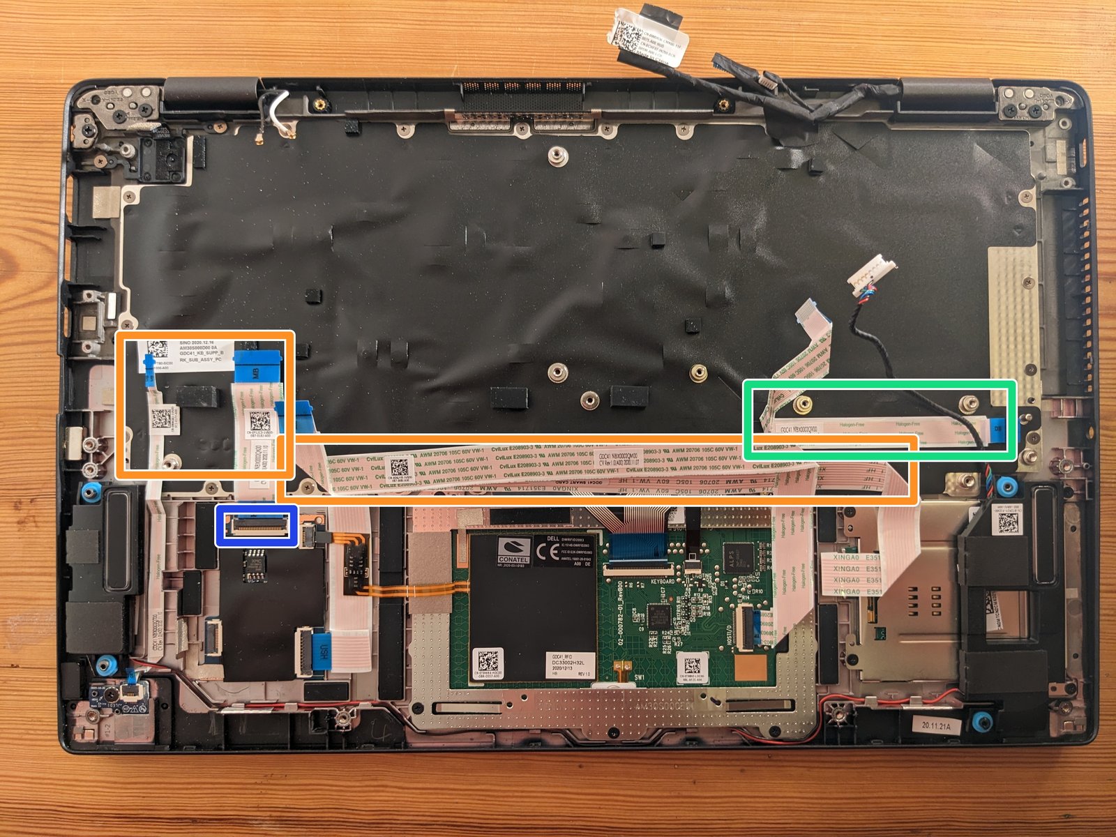 Hướng dẫn thay bàn phím Dell Latitude 7420 - Chi tiết A-Z