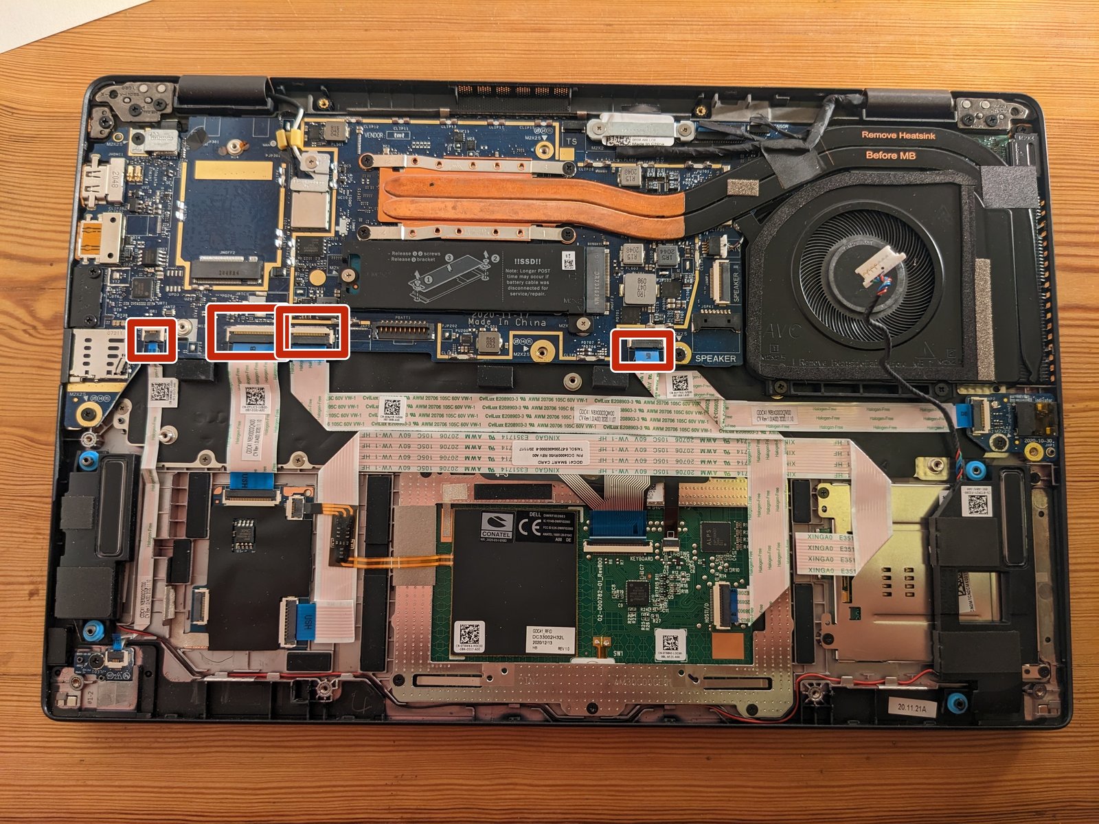 Hướng dẫn thay bàn phím Dell Latitude 7420 - Chi tiết A-Z