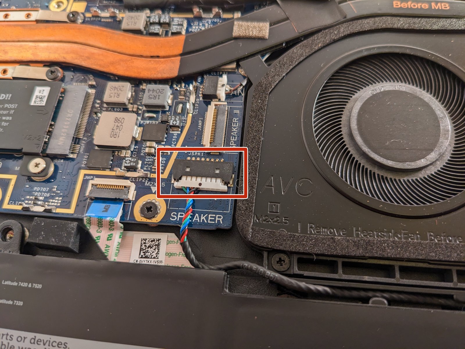 Hướng dẫn thay bàn phím Dell Latitude 7420 - Chi tiết A-Z