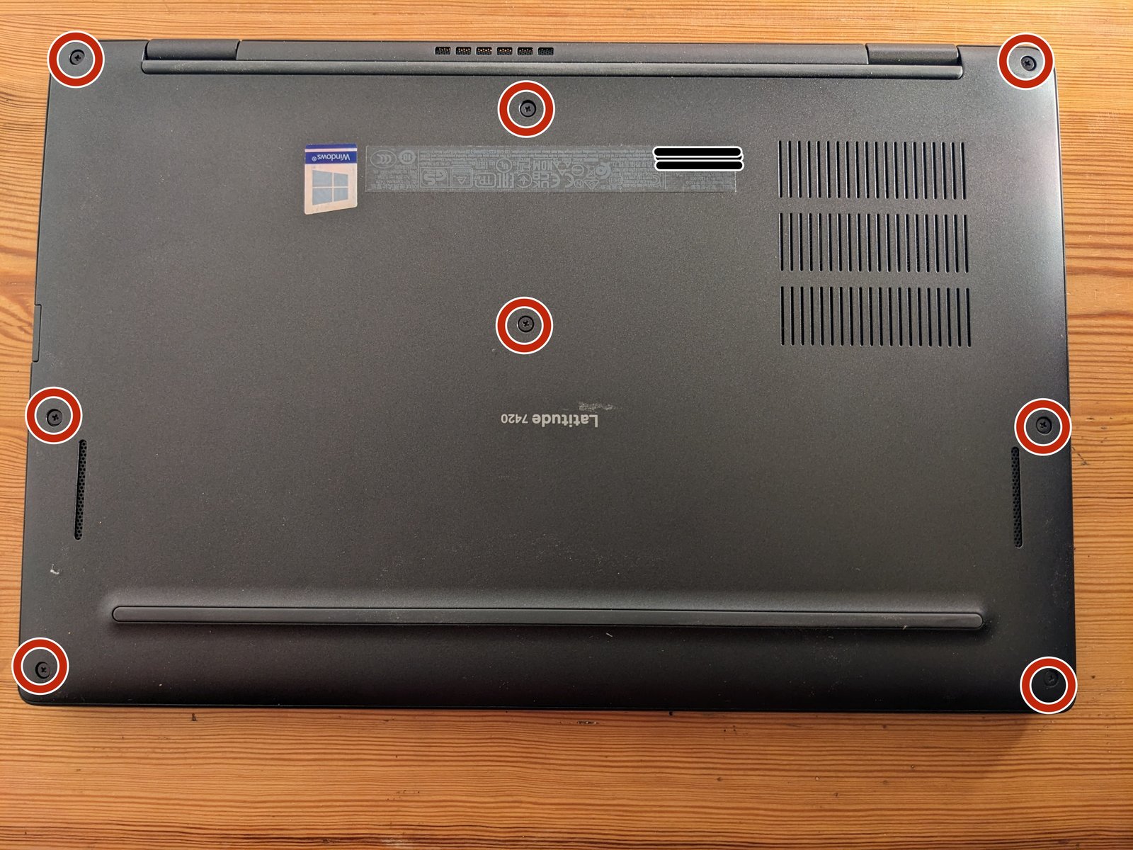 Hướng dẫn thay bàn phím Dell Latitude 7420 - Chi tiết A-Z