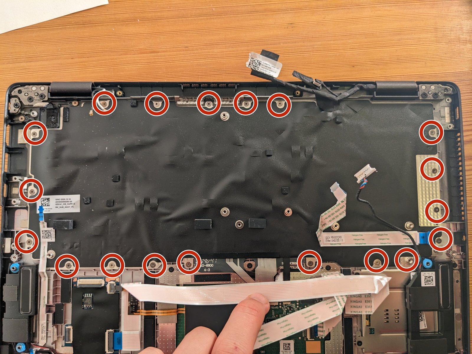 Hướng dẫn thay bàn phím Dell Latitude 7420 - Chi tiết A-Z